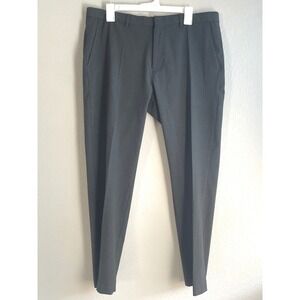 Calving Klein Men's Slim Fit Infinite Flex Waist Gray Formal Dress Pants
36x30n